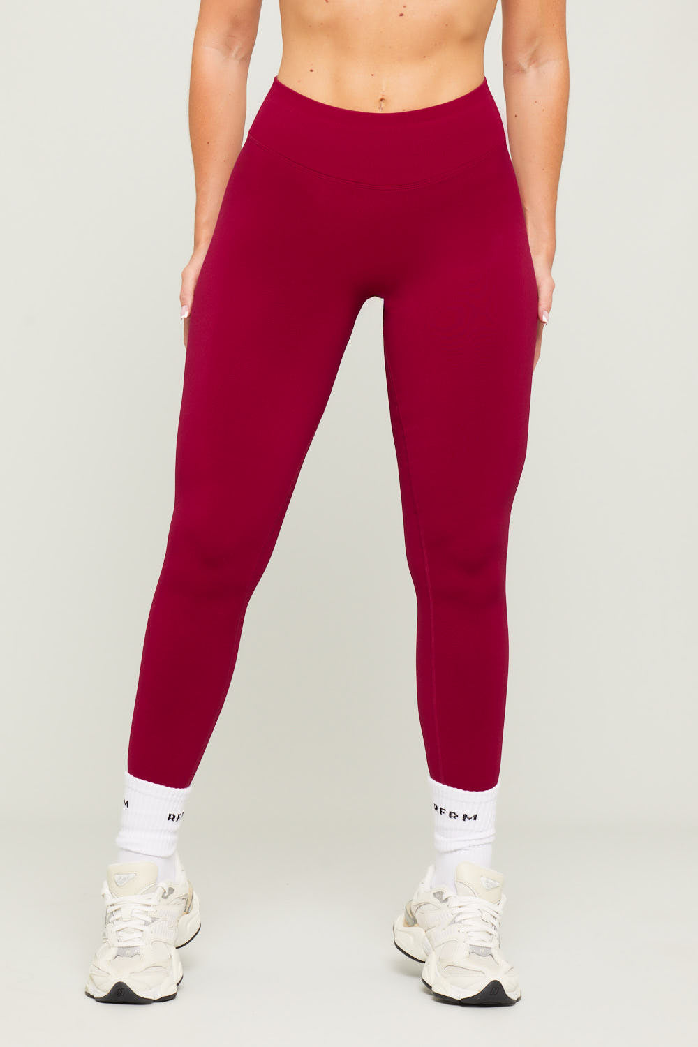 SCLPT™ Seamless Sculpting Leggings - Dark Cherry