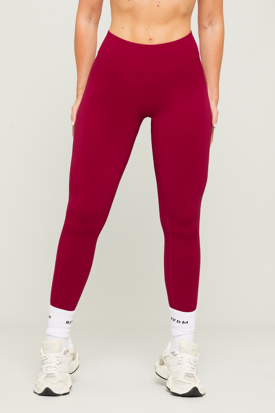 SCLPT™ Seamless Sculpting Leggings - Dark Cherry
