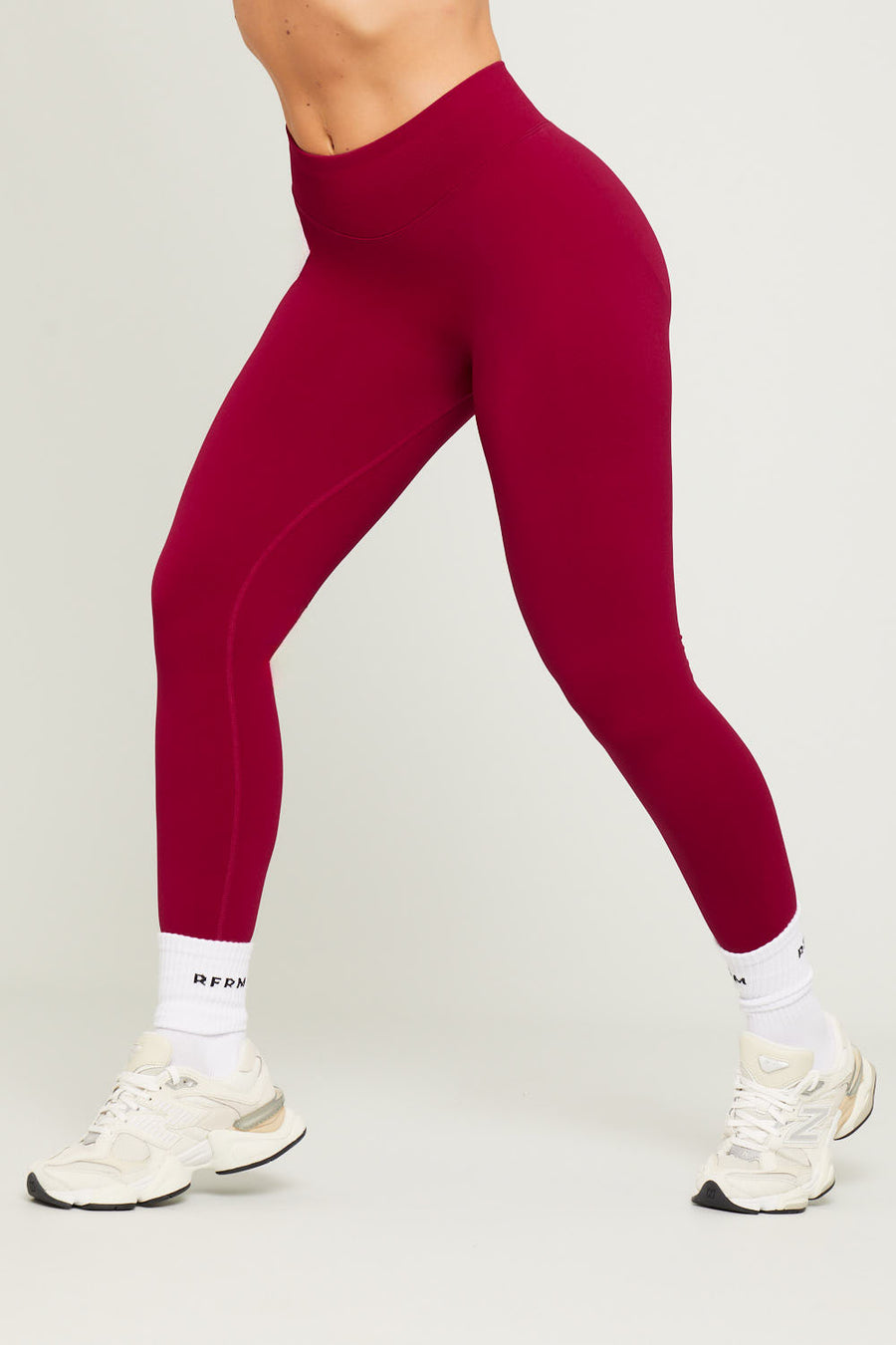 SCLPT™ Seamless Sculpting Leggings - Dark Cherry