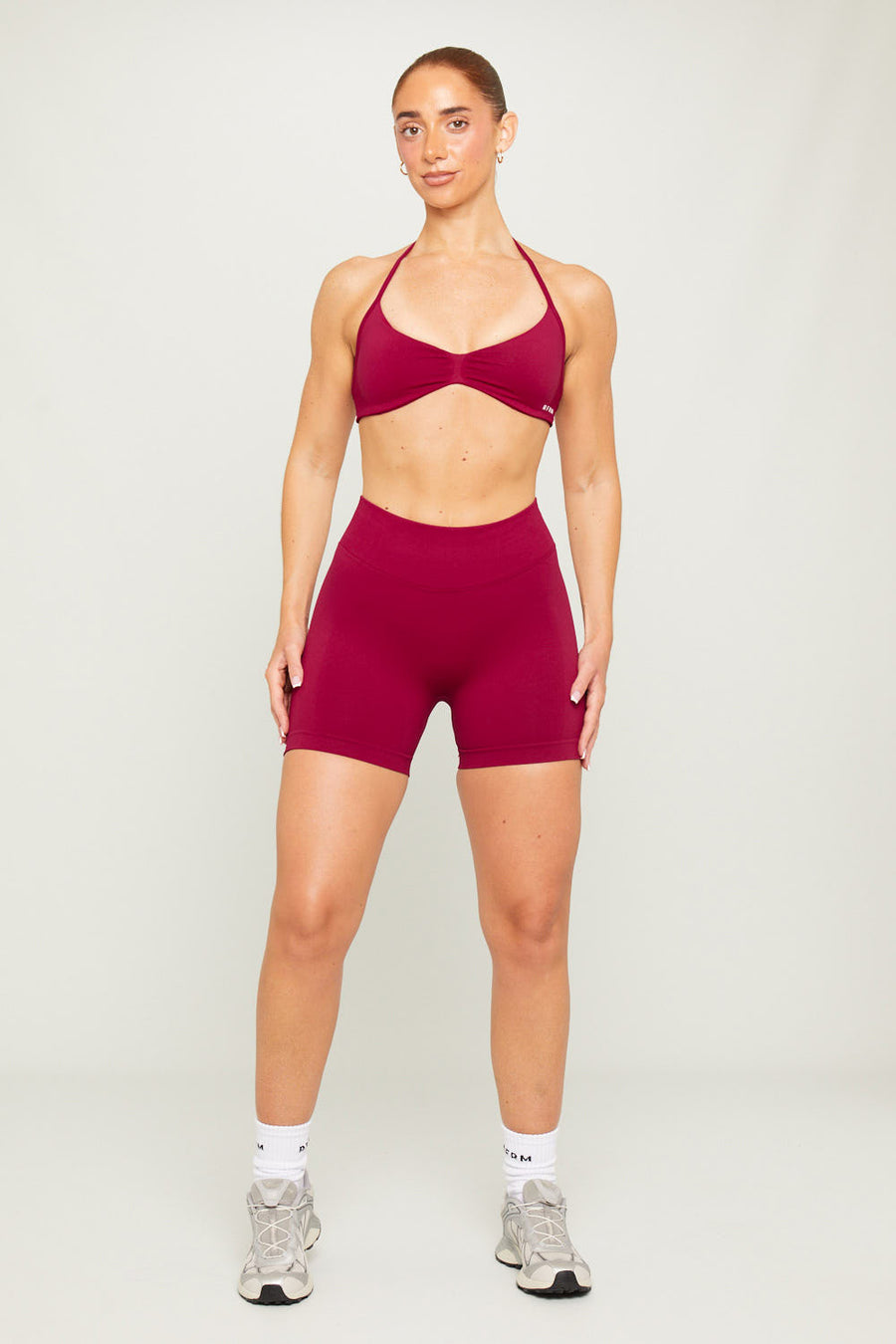 SCLPT™ Seamless Sculpting 4.5" Shorts - Dark Cherry