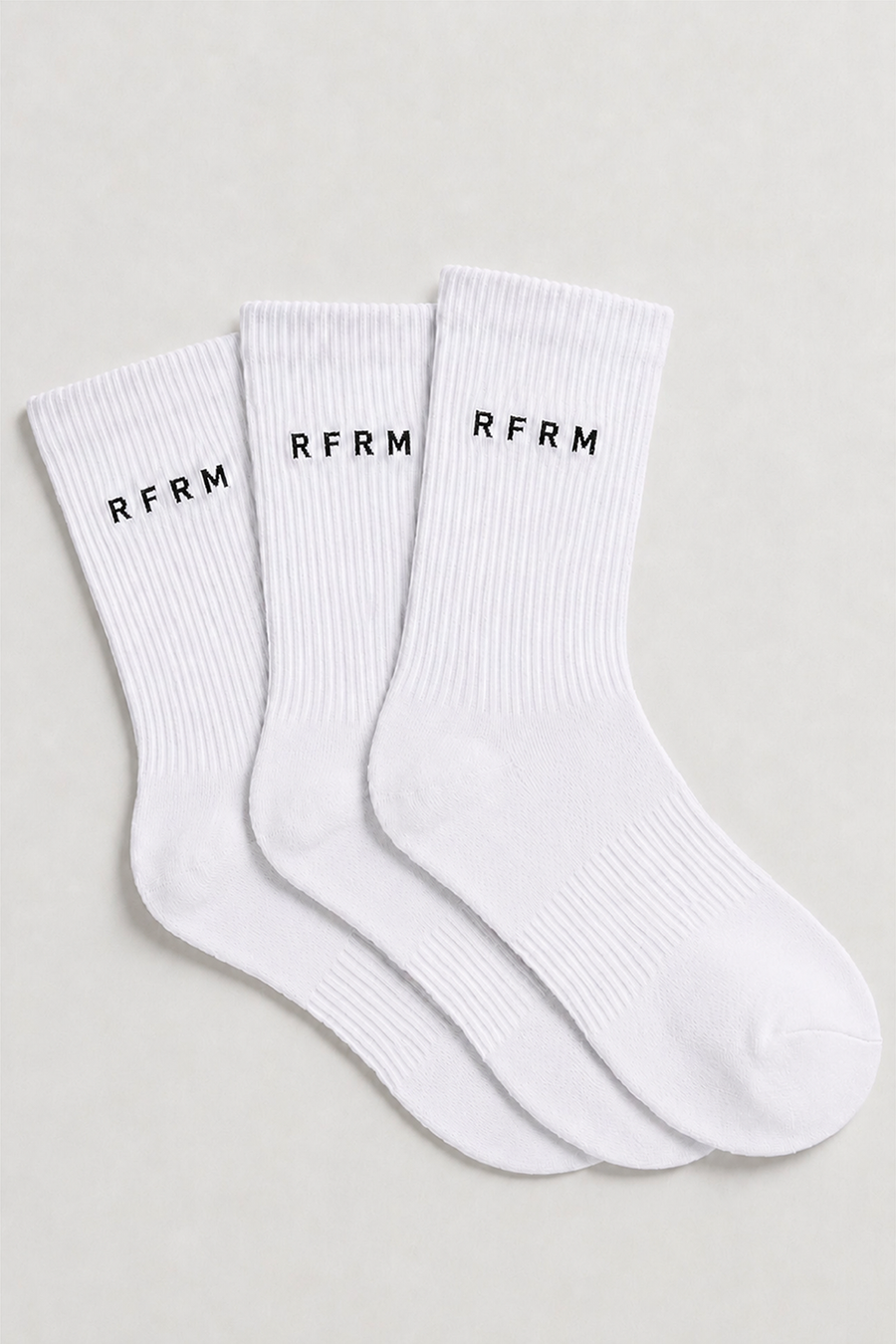 Core Everyday Crew Socks (3 Pack) - White
